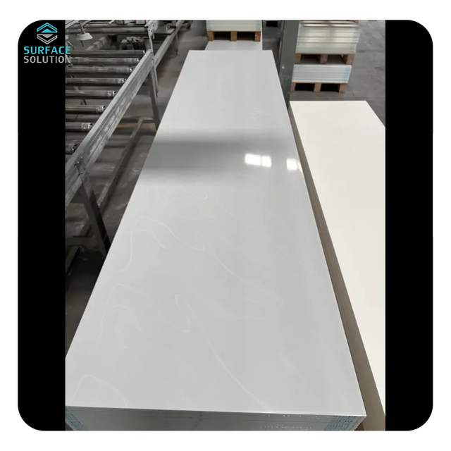 Panel Engros Big Slab Ren Akryl 12 mm tyk Solid Overflade Plader Akryl Bordplade Plader