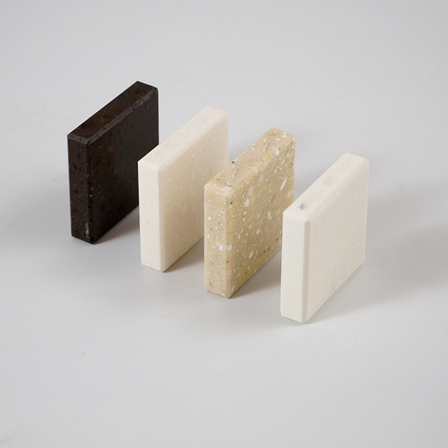 Kina fabrik 12 mm tykkelse akryl solid overflade ark kunstig sten fast overflade