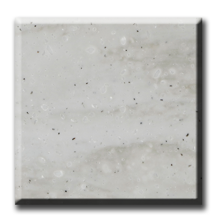 Artificial white and gray Stone Veneer Solid Surface Big Countertops