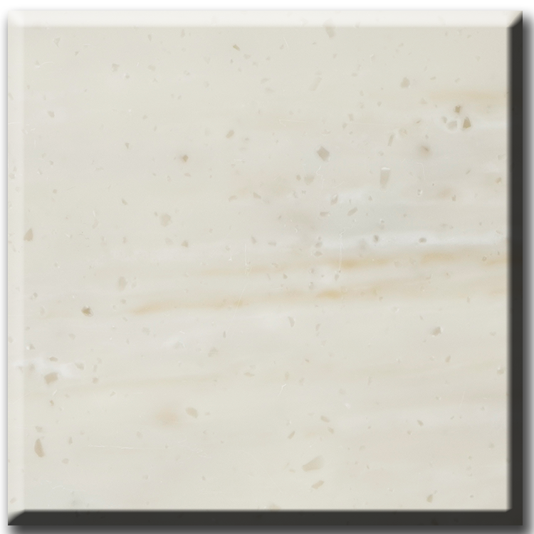 Resin Acrylic Shelf Slabs Stone Wall Panels White Texture Solid Surface Sheet